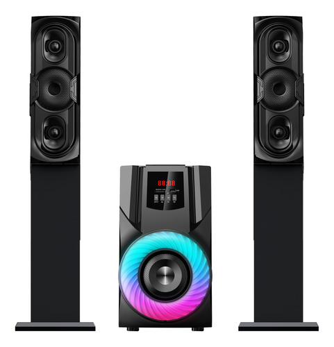 Dm-2l6 Bocina Estéreo Bluetooth. Subwoofer Y Control Remoto