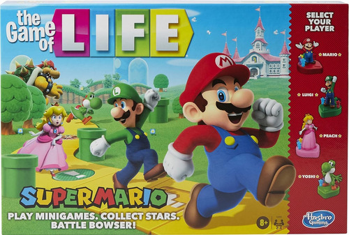 Hasbro Gaming The Game Of Life Super Mario Edition Juego 