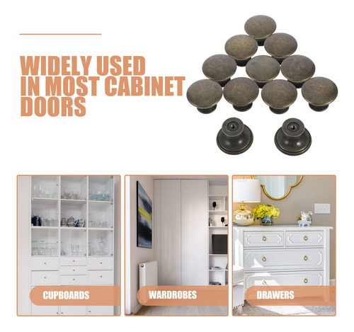 12 Piezas De Manija De Puerta De Repuesto Para Muebles, Puer