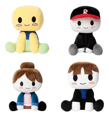 Peluche Roblox Pelo Tocino Buddies Noob - Mide 25 Cm Alto