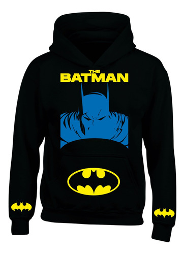 Hoodie Buzo Capota Batman Version 4.0 Series Black Saco