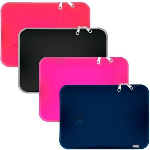 Imagen 1 de 4 de Funda Notebook Neoprene Premium Cierre 14 15,6 17 Pulgadas