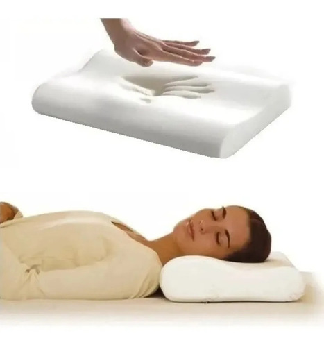 Pack 2 Almohadas  Viscoelastica Cervical Memoria 