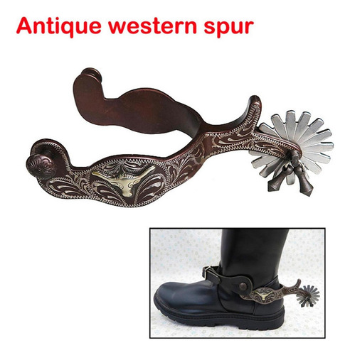 Aplicável A Esporas Femininas Estilo Cowboy Bota De Estilo