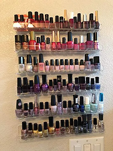 Repisas De Pared Niubee Acrilicas Para Esmaltes De Unas