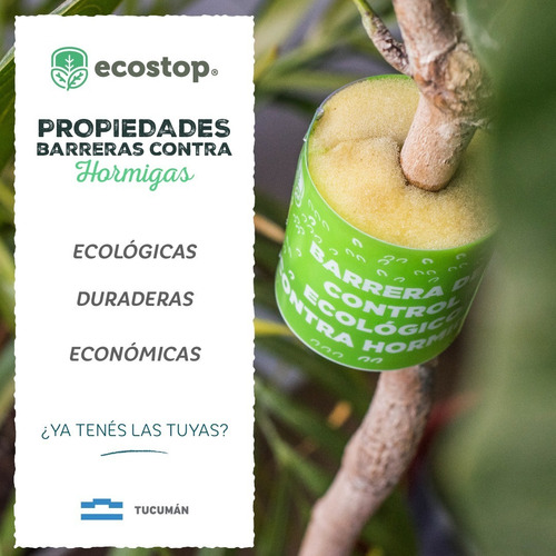 Barrera Contra Hormigas Sin Venenos Ecostop!!! X 7 Metros