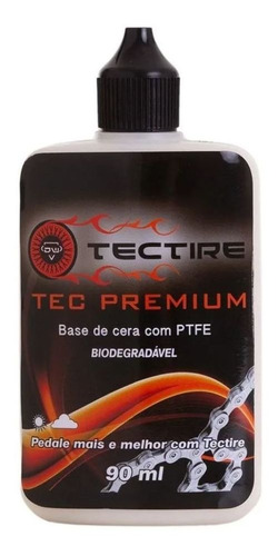 Lubrificante Corrente Tectire Premium Base De Cera Ptfe 90ml