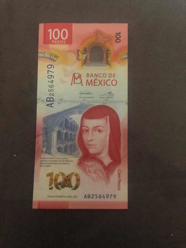 Billete Nuevo De Coleccion 100