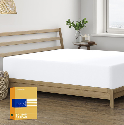 Sábana Ajustable Queen Size De Thread Spread - 100% Algodón