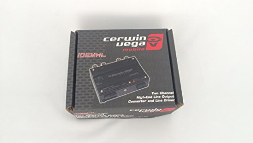 Convertidor De Salida De Línea Cerwin Vega Ioemhl De 2 Canal
