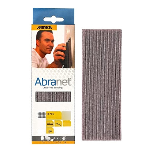 Hojas De Red Mirka Abranet / 2 3/4 X 8 Pulgadas / Grano 400 