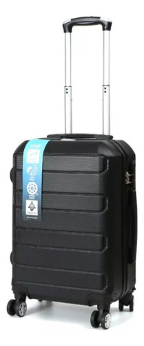 Valija Chica 8kg Tamaño Mochila Bolso De Mano Bajo Asiento Negro Lisa