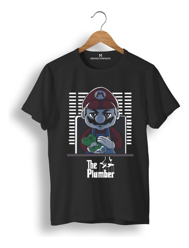 Remera: The Plumber Mario  Memoestampados