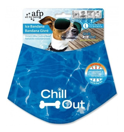 Afp Bandana Refrescante Chill Out Ice Talla L