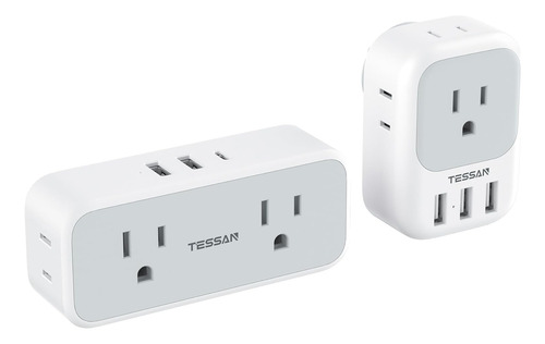 Extensor De Salida Múltiple Con Usb C Y Puertos Usb