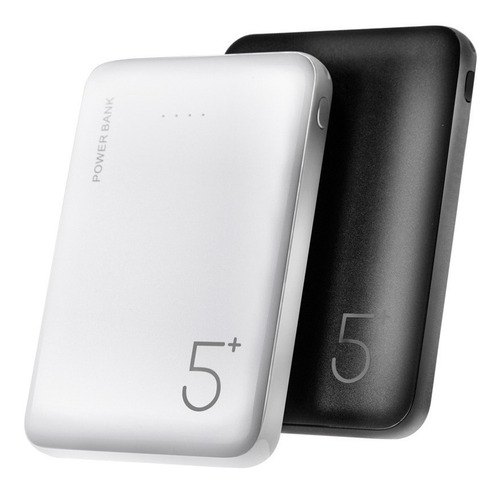 Cargador Portatil Power Bank Soul Liviano Tarjeta 5000 Mah Color Negro