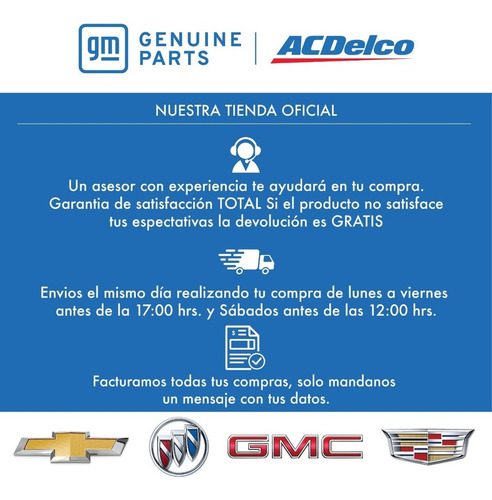 Sensor Oxigeno Pos.1: Chevy 1.4, 1.6 Suburban 5. Cutlass 3.1