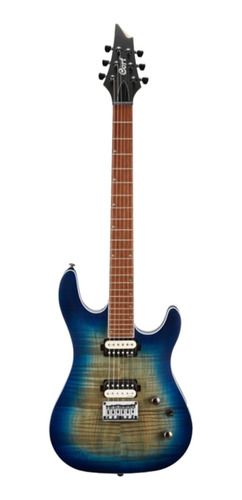 Imagen 1 de 3 de Guitarra eléctrica Cort KX Series KX300 de caoba cobalt burst poro abierto con diapasón de jatoba