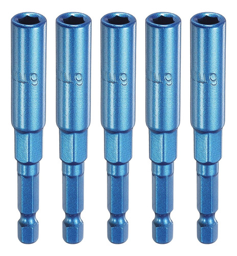 Destornillador De Tuerca Hexagonal De 0.236 PuLG Con Vástago
