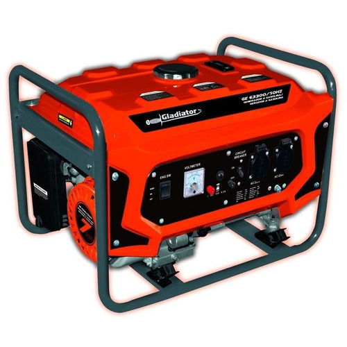 Generador Nafta 3.1kw Gladiator Ge63300/50hz