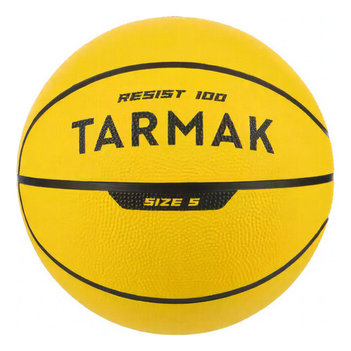 Bola de basquete Tarmak R100 
 nº 5 cor amarelo de basquete