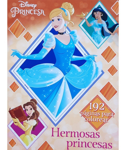 Disney Princesas Libro Con Actividades Para Colorear