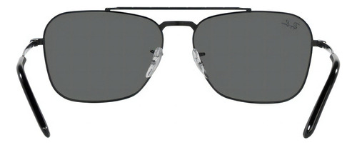 Anteojos De Sol Ray-ban New Caravan Black Dark Grey 58