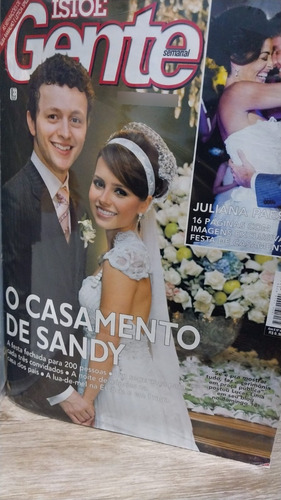 Revista Casamento Sandy E Lucas Lima Sandy E Junior