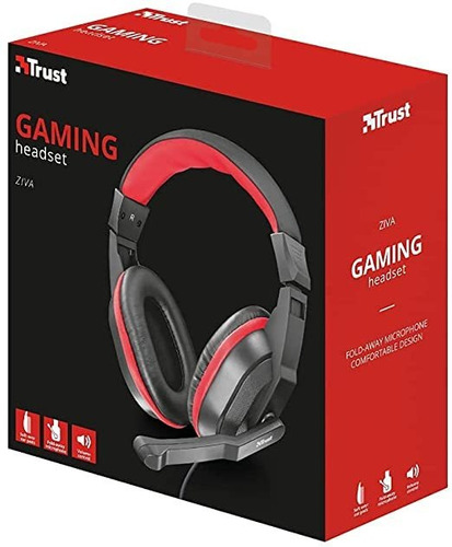 Audifonos Trust Ziva Gaming Microfono 3.5mm