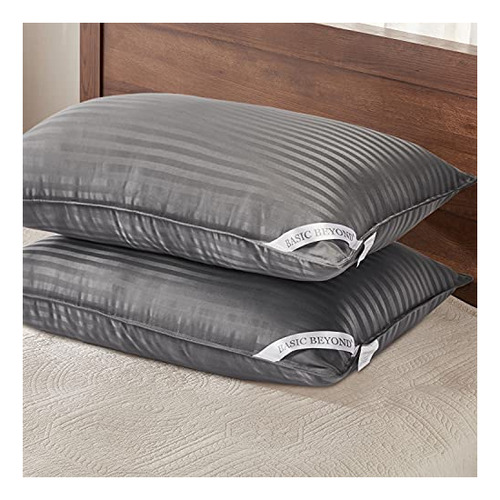 Basic Beyond Bed Pillows For Sleeping - Standard Size Yf35m