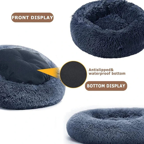 Cama Caseta Para Perros Pequeños Y Medianos Y El Perro Duerm