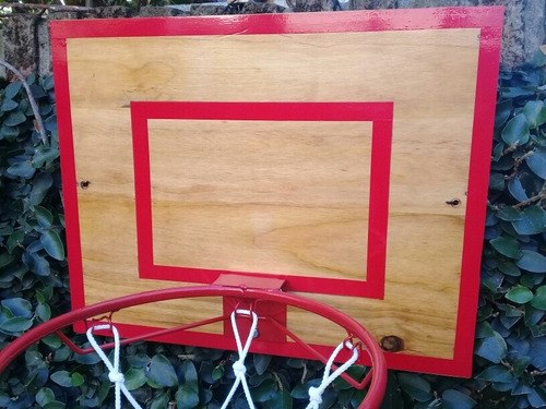 Imagen 6 de 12 de Aro De Basquet Infantil Con Tablero Mini