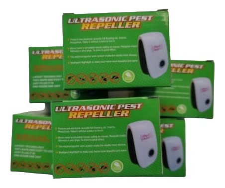 Repelente Ultrasónico Para Mosquitos Insectos - Blanco