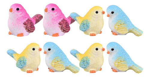 Figuras Decorativas De Pájaros, Decoración De Modelos De Páj