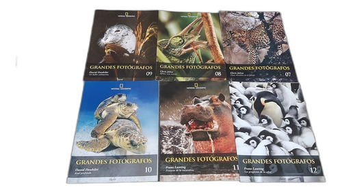 Revistas Grandes Fotografos National Geographic 12 Numeros