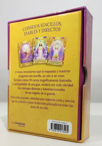 Respuestas Angelicales -44 Cartas Oráculo En Español + Libro