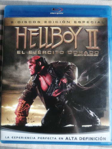 Hellboy 2 El Ejército Dorado | Blu Ray