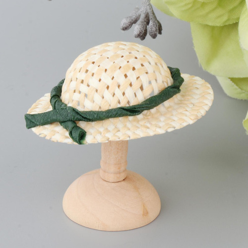 Miniatura 1:12 Casa De Muñecas Sombrero De Muñeca Con