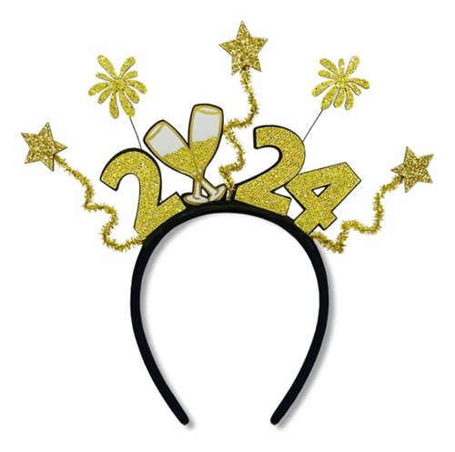 Diadema Para Fiesta De Año Nuevo, Novedosa, Estilo Carnaval,