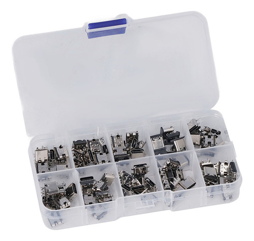 Conector De Enchufe Hembra Usb Tipo C, 100 Piezas, Jack Sold