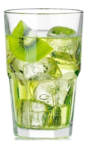 12 Vaso Vidrio Boston 475 Ml 16 Oz By Crisa