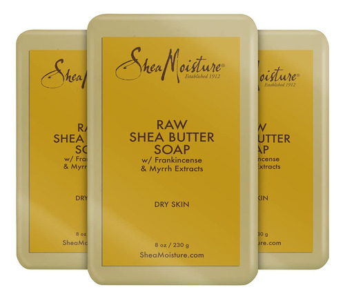 Sheamoisture - Jabón De Cara Y Cuerpo Para Piel Seca Con M.