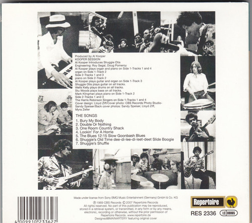 Cd Kooper Session (al Kooper) Estándar