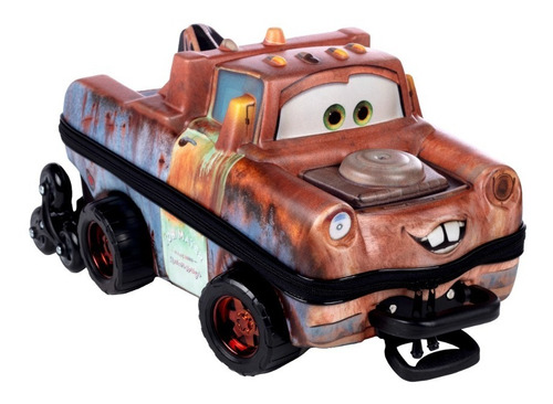 Mochila Infantil 3d Com Rodinha Tripla Carros - Disney Pixar