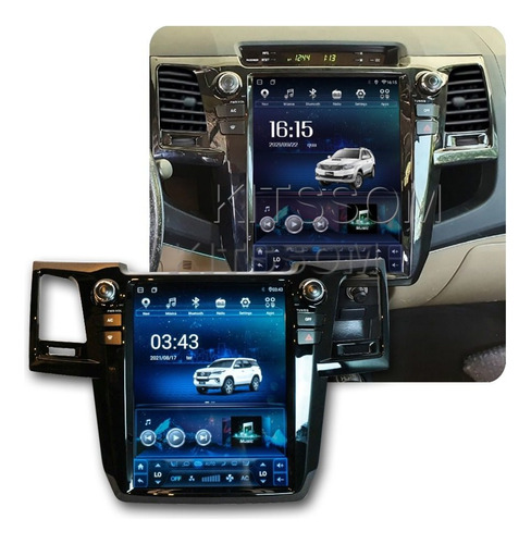 Multimídia Tesla Hilux Sw4 2009 2010 2011 Kronos Android 4g