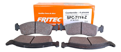 Balatas Delantera Para Fiat Uno 1.4 2014-2020 Spc71y4zf450 &