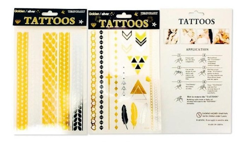 Tatuajes Tatoos Chic- Cotillon - Disfraz- Envío Gratis A Xxx