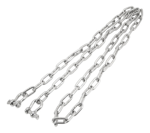 Cadena De Plomo Con Ancla Central De Acero Inoxidable 316 Ma