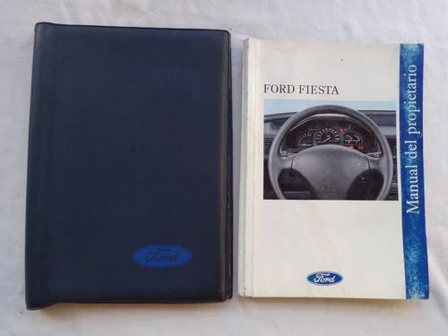 Ford Fiesta 1995 Manual Guantera Instruccion Dueño Catalogo