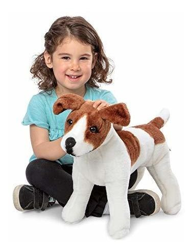 Melissa & Doug Gigante Jack Russell Terrier - Perro De Peluc